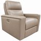 Leather Power Swivel Glider Reclining Chair -0