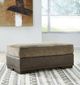 Signature Design by Ashley® Alesbury Chocolate Ottoman-2
