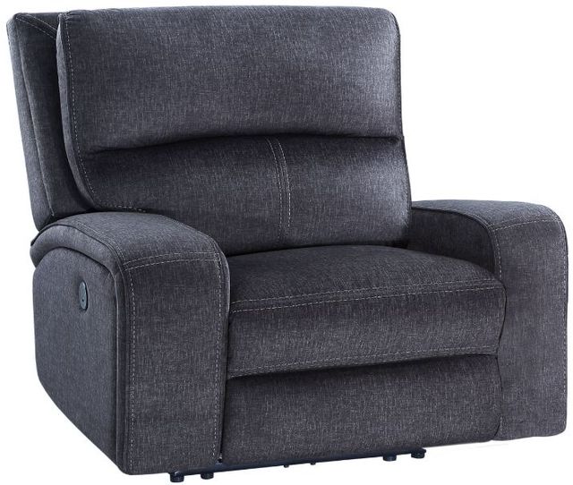 Steve Silver Co. Lovell Charcoal Power Recliner-0