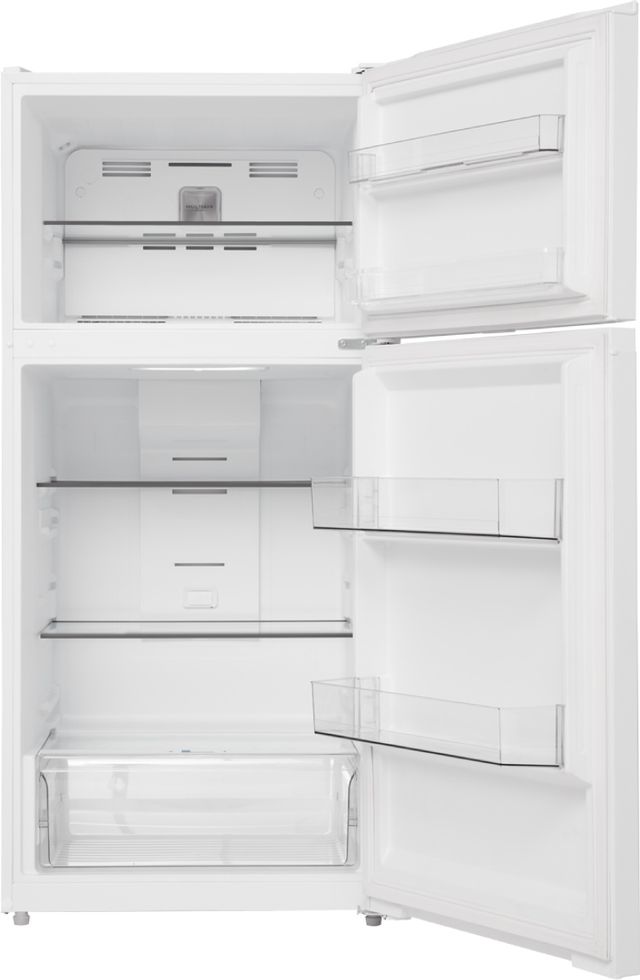 Midea 28" 14.2 Cu. Ft. White Garage Ready Counter Depth Top-Freezer Refrigerator-1