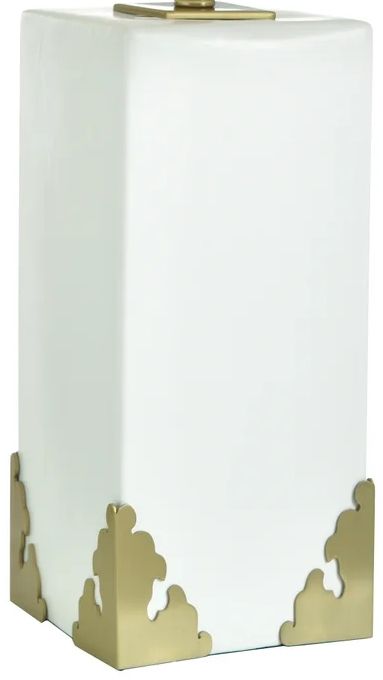 Stylecraft Tamara Day Caspian White Table Lamp-3