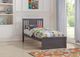 Donco Kids Slate Gray Twin Princeton Bed-0