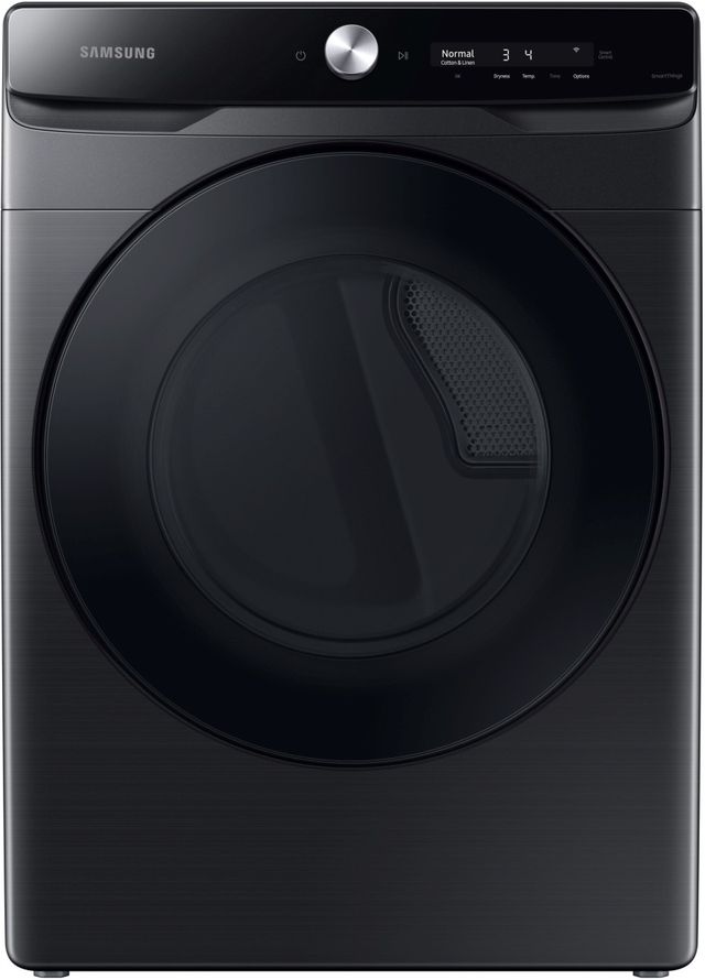 Samsung 7.5 Cu. Ft. Brushed Black Front Load Electric Dryer-0