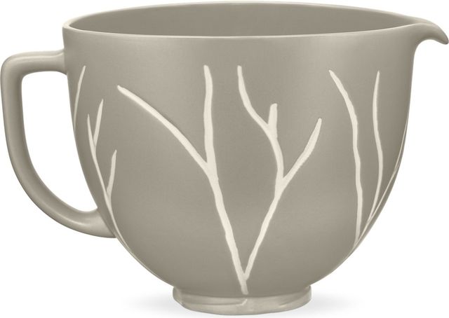 KitchenAid® 5 Quart Bare Leaves Ceramic Bowl-1