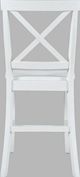Jofran Inc. Eastern Tides Blanc X Back Counter Stool-3