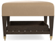Bassett® Furniture Kara Leather Ottoman with Tray-2
