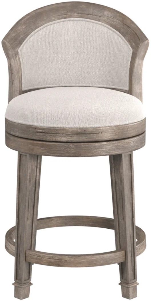 HH2 Home Monae Aged Black Counter Stool-1