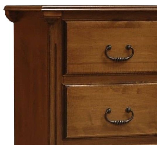 Wolfcraft Furniture Stonehaven Brown 3-Drawer Nightstand -2
