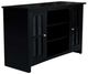 John Thomas Furniture® Destinations Black 48'' TV Stand-3