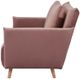 A & B Home Pink Sofa Bed-3