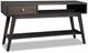Handstone Customizable Tribeca Brushwork Flint 54"W Sofa Table with Drawer & Open Space & Shelf-0