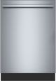 Bosch® 300 Series 24'' Anti Fingerprint Stainless Steel Top Control Built In Dishwasher-0