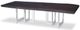 Century® Details Live Edge Guan Slab Brownstone/Polished Nickel Cocktail Table-0