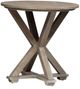 Liberty Furniture Parkland Falls Weathered Taupe Round End Table-1