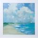 StyleCraft Coming Shore Blue/White Wall Art-0