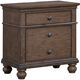 aspenhome® Oxford Cocoa 2-Drawer Nightstand-0