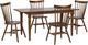 Liberty Furniture Creations II 5-Piece Tobacco Butterfly Leaf Dining Set-0