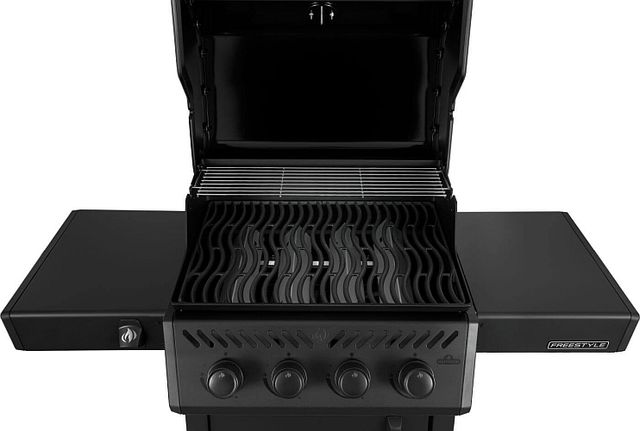 Napoleon Freestyle™ 425 4-Burner Matte Black Freestanding Natural Gas Grill-4