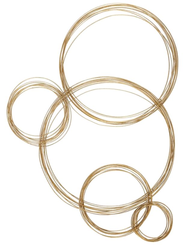 Uttermost® Golden Bubbles Gold Wall Decor-0
