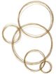 Uttermost® Golden Bubbles Gold Wall Decor-0
