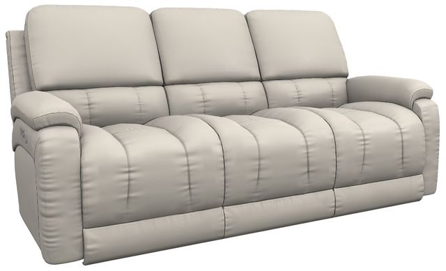 La-Z-Boy® Greyson Ice Leather Power Reclining Sofa with Headrest-0