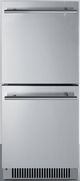 Summit® 2.8 Cu. Ft. Panel Ready Refrigerator Drawers-0