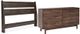 Signature Design by Ashley® Calverson 2-Piece Mocha Full Panel Headboard Bed Set-0