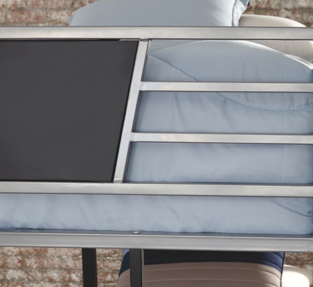 Signature Design by Ashley® Dinsmore Black/Gray Twin/Twin Bunk Bed with Ladder-1
