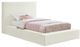 Meridian Furniture Dorian Cream Twin Upholstered Panel Bed-0