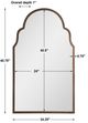 Uttermost® Brayden Bronze Arch Mirror-3