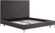 TOV Furniture Delilah Grey Queen Textured Velvet Bed-2