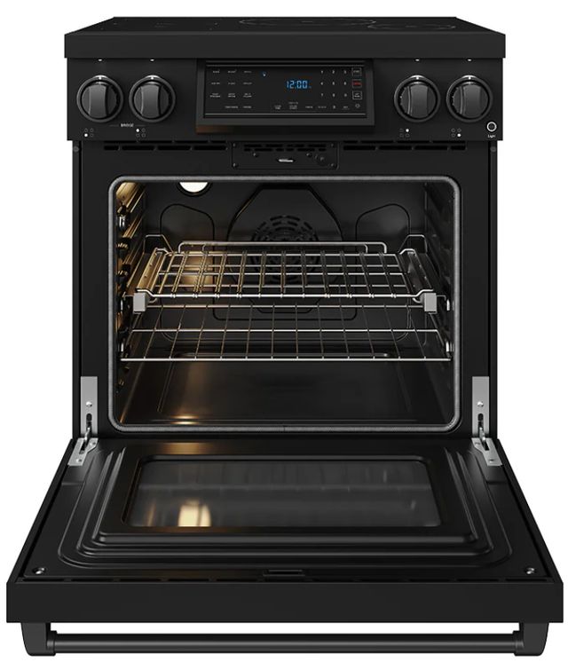 Thor Kitchen® Gordon Ramsay Collection 30" Black Pro Style Induction Range with Tilt Panel Touch Control-1