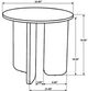 Coaster® Dale Brown Round End Table-3
