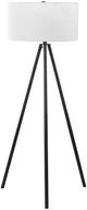 Monarch Specialties Inc. 63"H Black Metal Floor Lamp-0