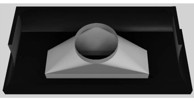 Vent-A-Hood® Designer Series 60" Black Wall Mounted Range Hood-2
