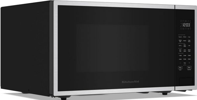 KitchenAid® 1.6 Cu. Ft. PrintShield Stainless Countertop Microwave-4