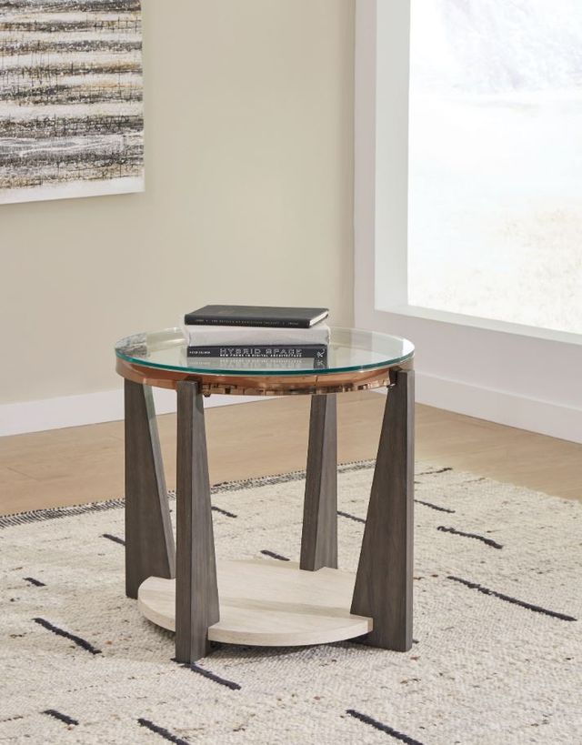 Signature Design by Ashley® Frazwa Multi-Colored End Table-4