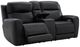 Signature Design by Ashley® 5Z-Comfort Onyx Power Reclining Loveseat with Adjustable Headrest and Console-4