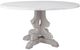 Bassett Mirror Delaney White Dining Table with Gray Base-0