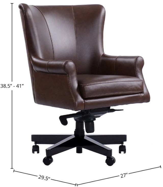 Parker House® Verona Brown Desk Chair-1