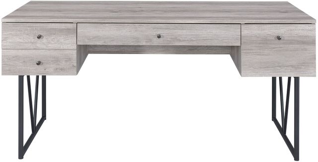 Coaster® Analiese Grey Driftwood Desk-1