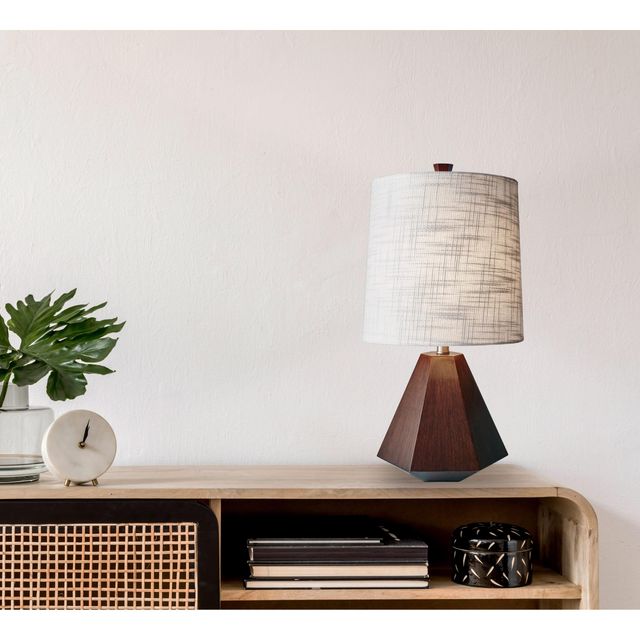 Adesso® Grayson Walnut Table Lamp-1