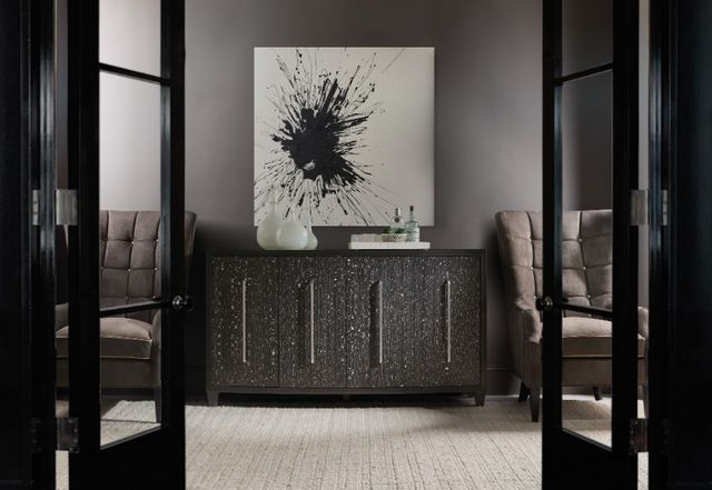 Hooker® Furniture Melange Midnight Black Credenza-1