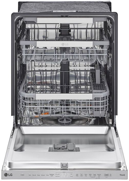 LG 24" Smudge Resistant Stainless Steel Top Control Built In Dishwasher-1
