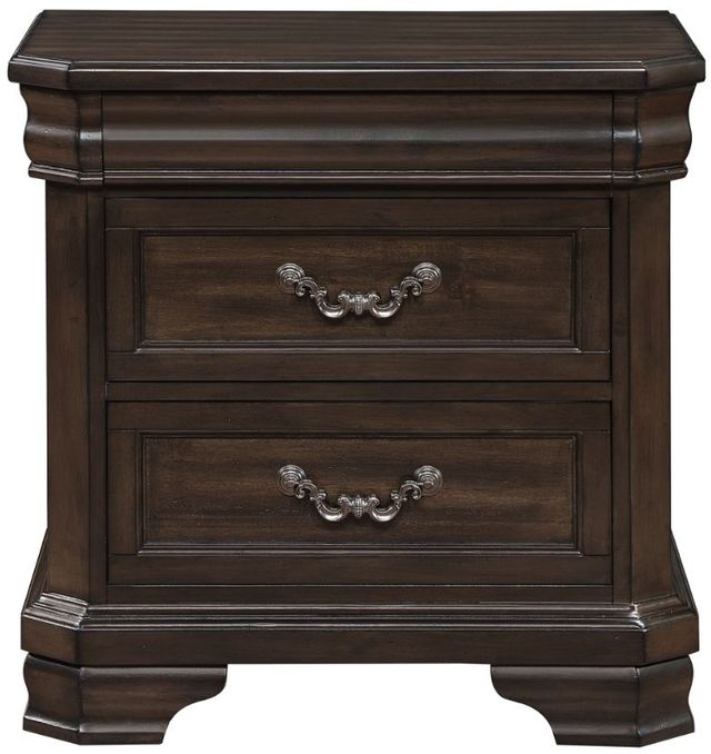 New Classic® Home Furnishings Lyndhurst Walnut Nightstand-2