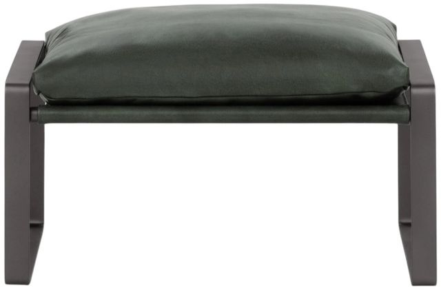 Classic Home Morgan Forest Green Ottoman-2