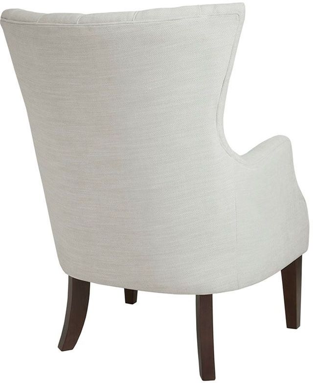Olliix by Madison Park Ivory Hannah Button Tufted Wing Chair-1
