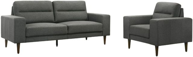 New Classic® Home Furnishings Vale 2-Piece Gray Seating Set-0