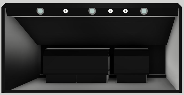 Vent-A-Hood® 42" Black Wall Mount Range Hood-4