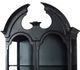 A & B Home Black Cabinet-3